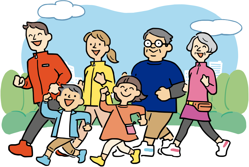 歩いて学ぶ ダイアベティス(糖尿病)“そとでる”ウォーキング